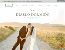Tablet Screenshot of diablodormido.com